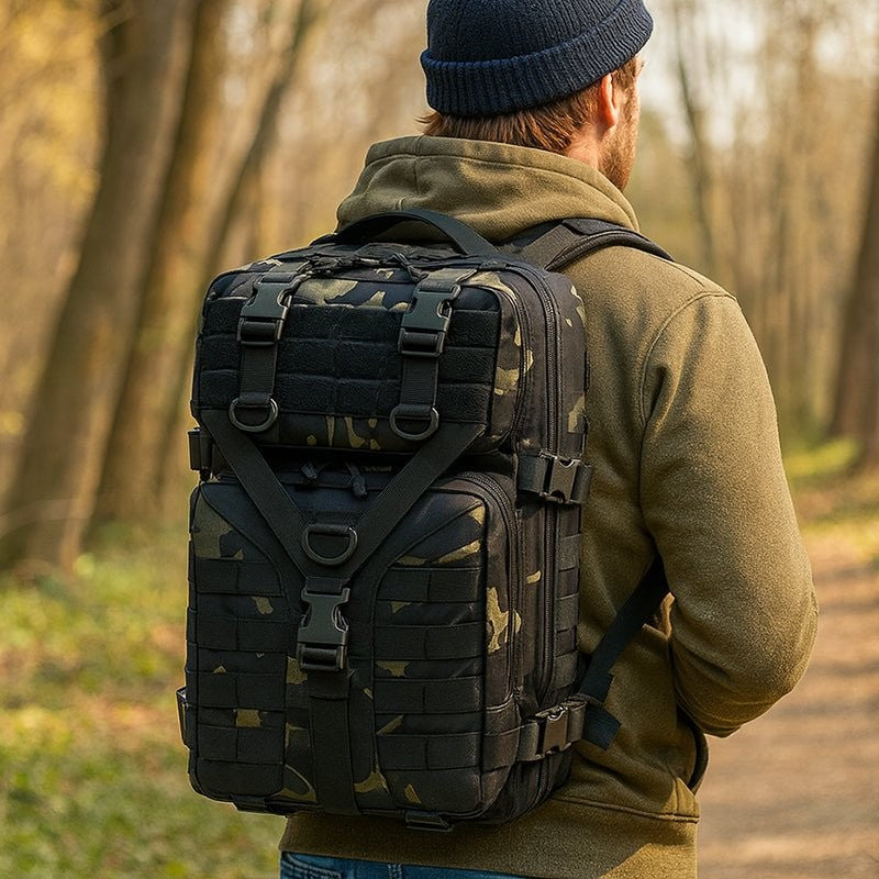 3-Day Military Backpack – Durable MOLLE Tactical Rucksack