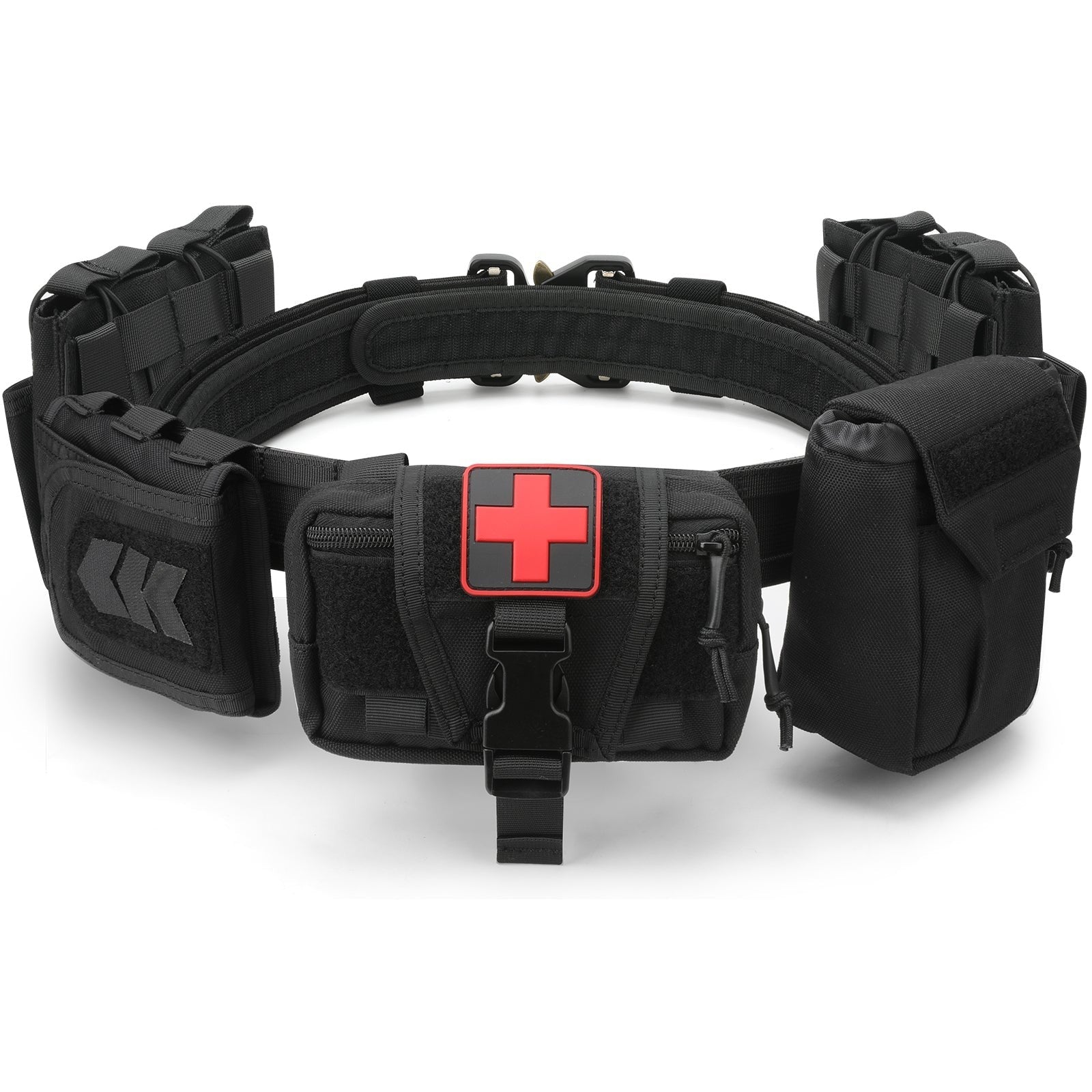 Tactical Duty Belt – Men's 5-in-1 Quick-Release Combat Belt