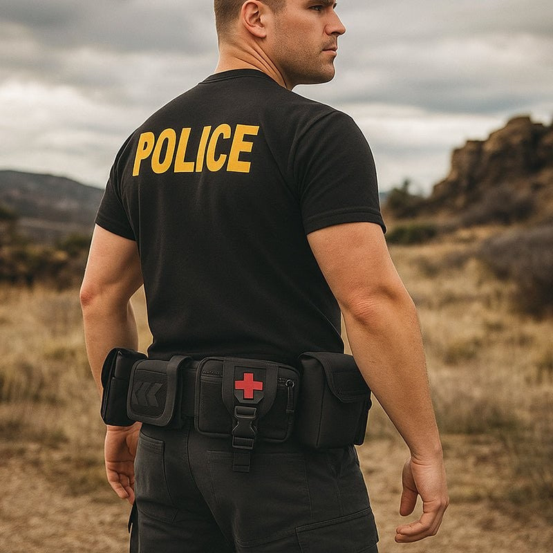 Tactical Duty Belt – Men's 5-in-1 Quick-Release Combat Belt