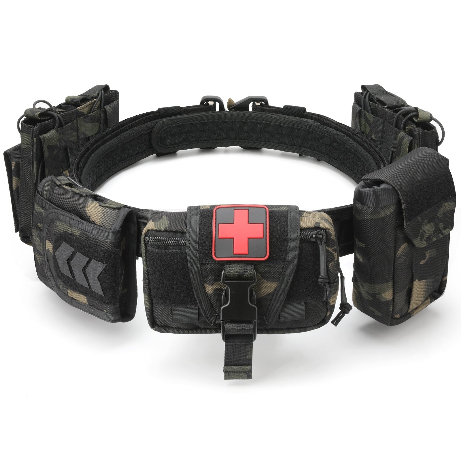 Tactical Duty Belt – Men's 5-in-1 Quick-Release Combat Belt