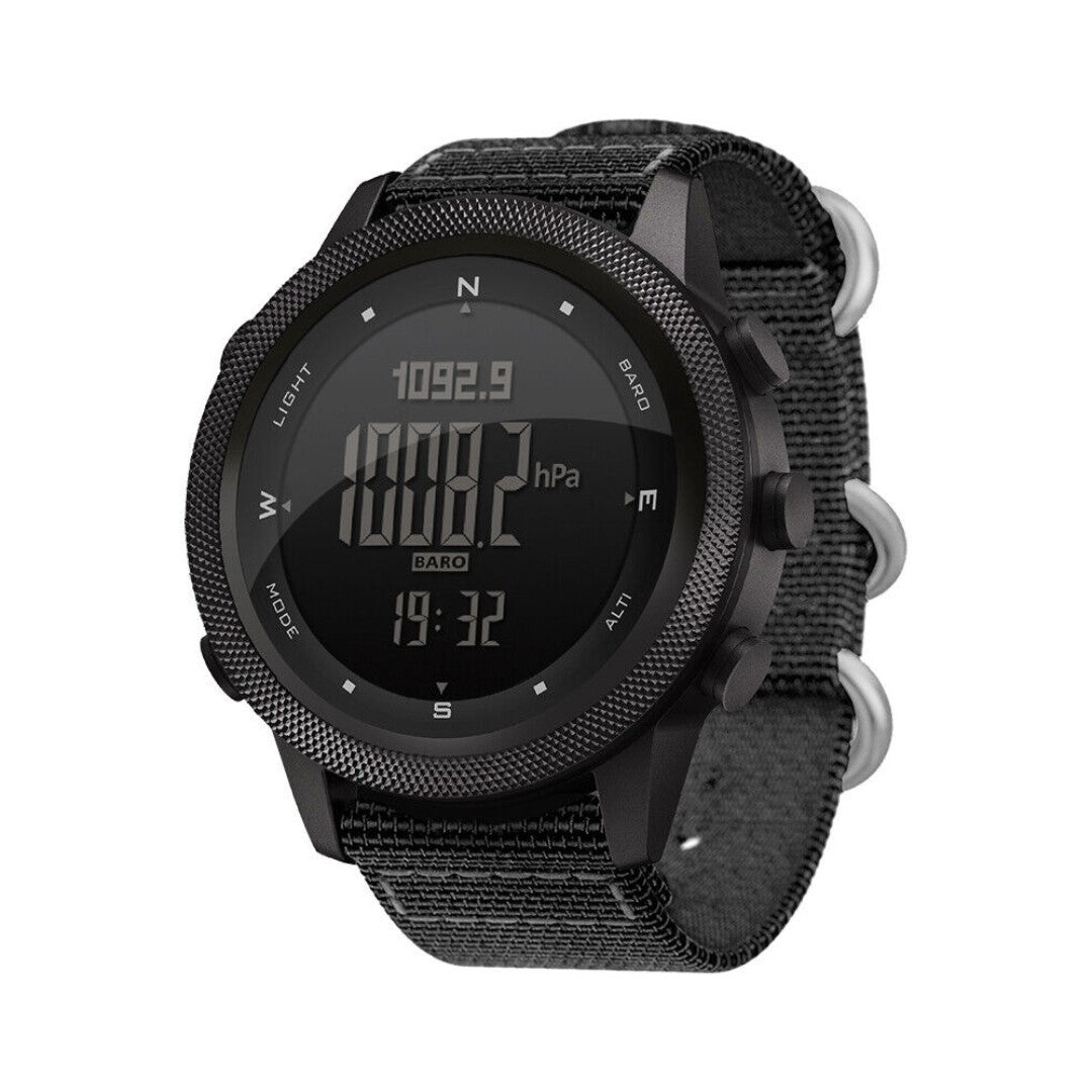 Outdoor Sports Watch – Waterproof 50M Barometer & Compass