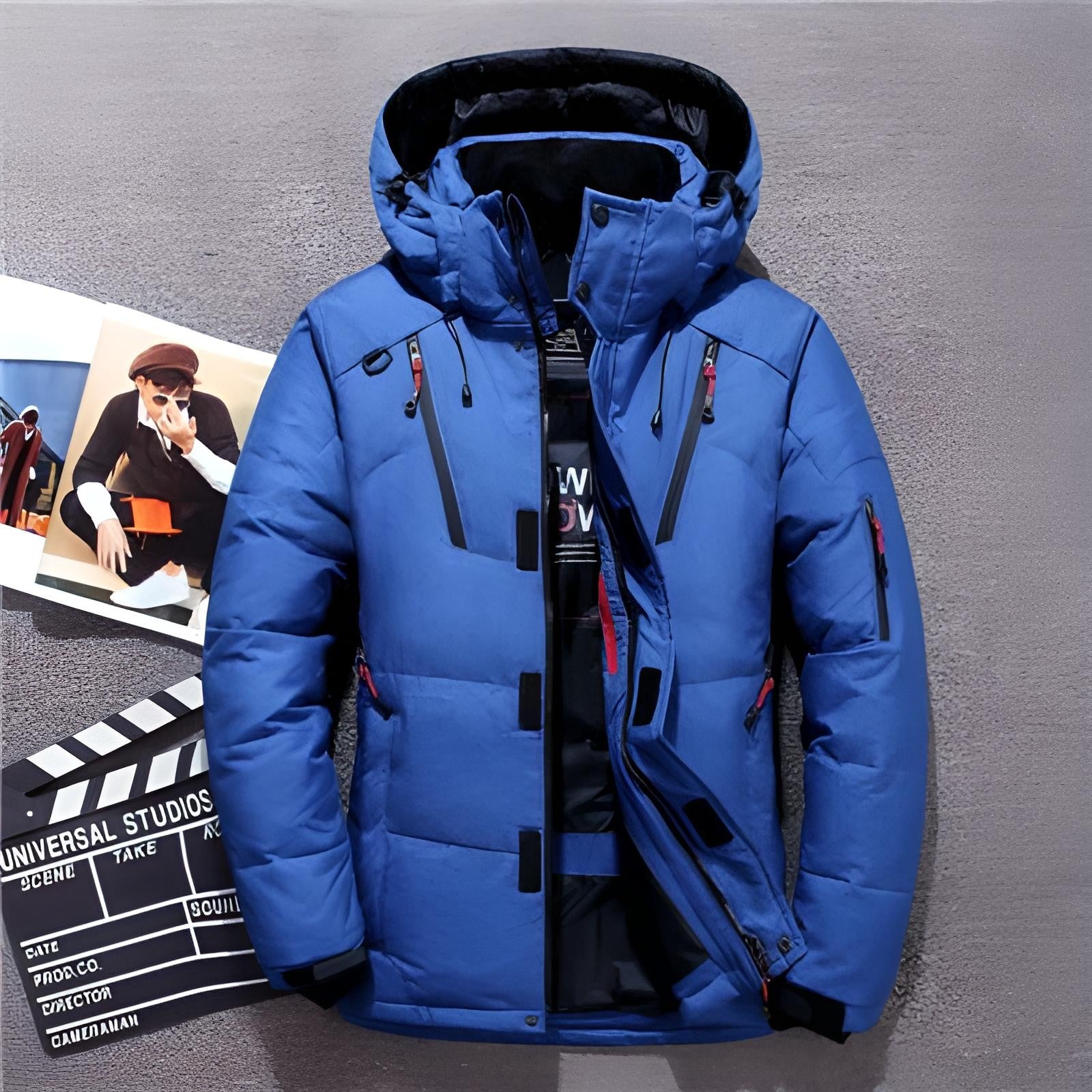 Lightweight Down Jacket – Packable Warm Windproof Hooded Puffer