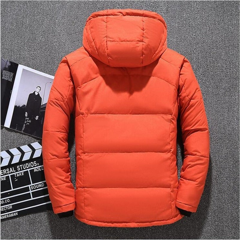 Lightweight Down Jacket – Packable Warm Windproof Hooded Puffer