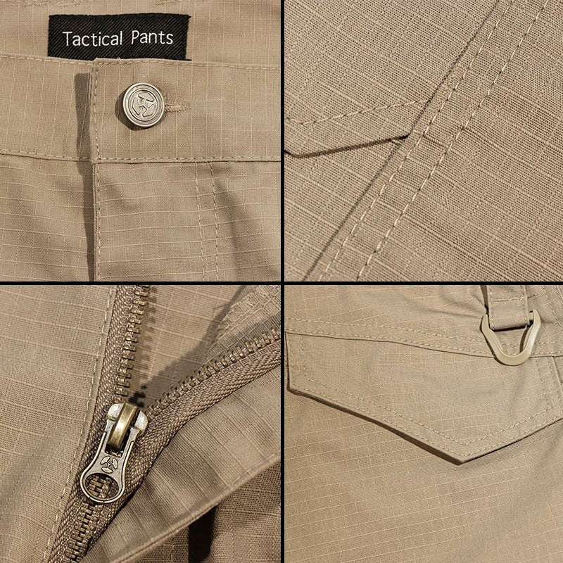 Tactical Trousers – Men's Stretch Cargo Combat Trousers