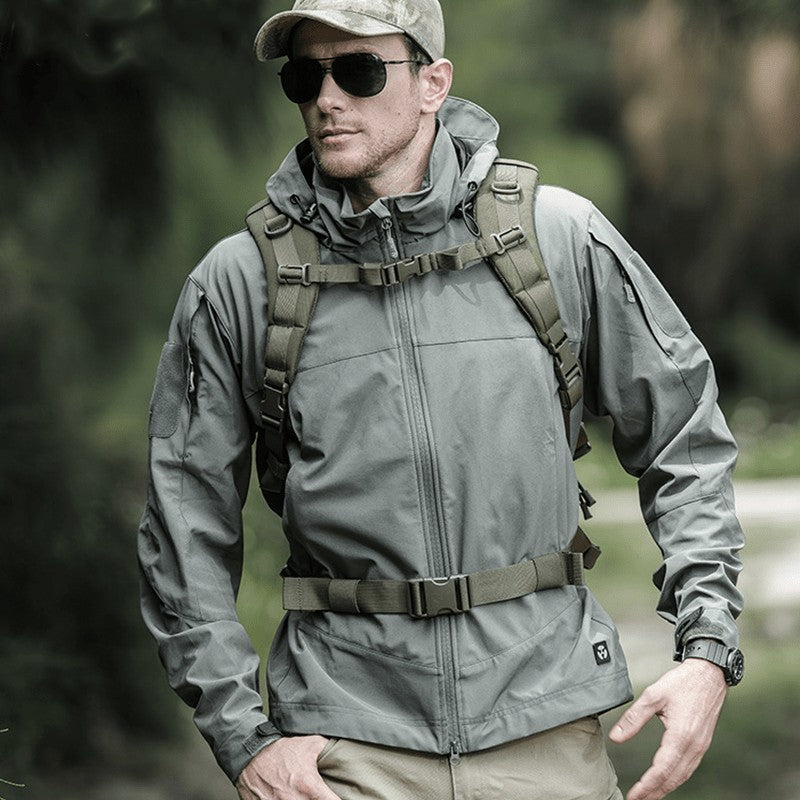 Softshell Tactical Jacket – Men's Waterproof Outdoor Jacket