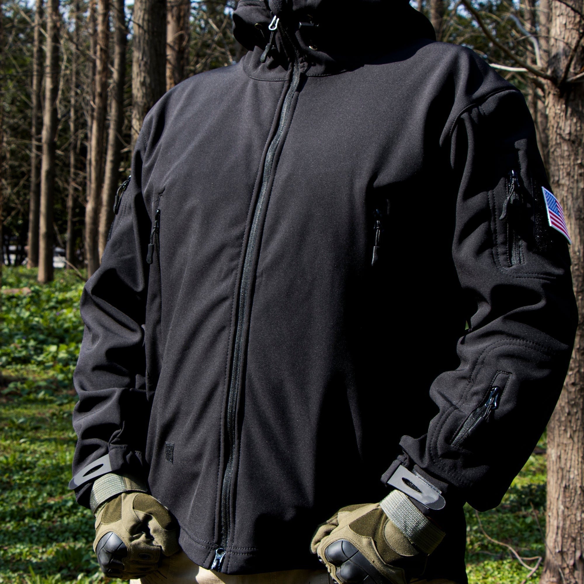 Softshell Tactical Jacket – Men's Waterproof Outdoor Jacket