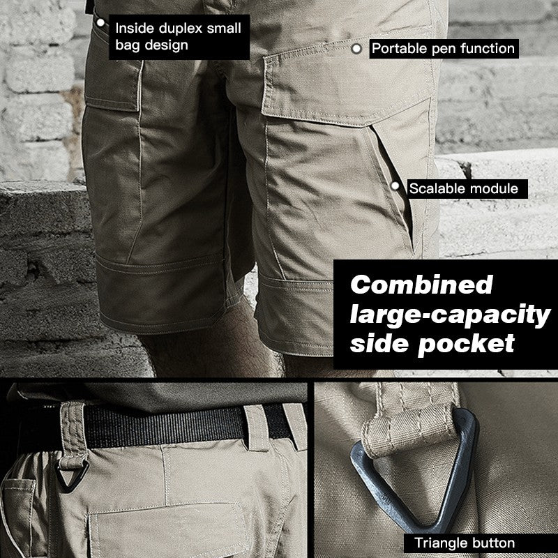 Waterproof Tactical Shorts – Men's Cargo Combat Shorts