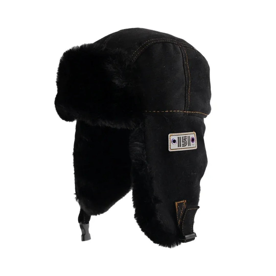 Winter Hat – Warm Fur-Lined Windproof Trapper Beanie