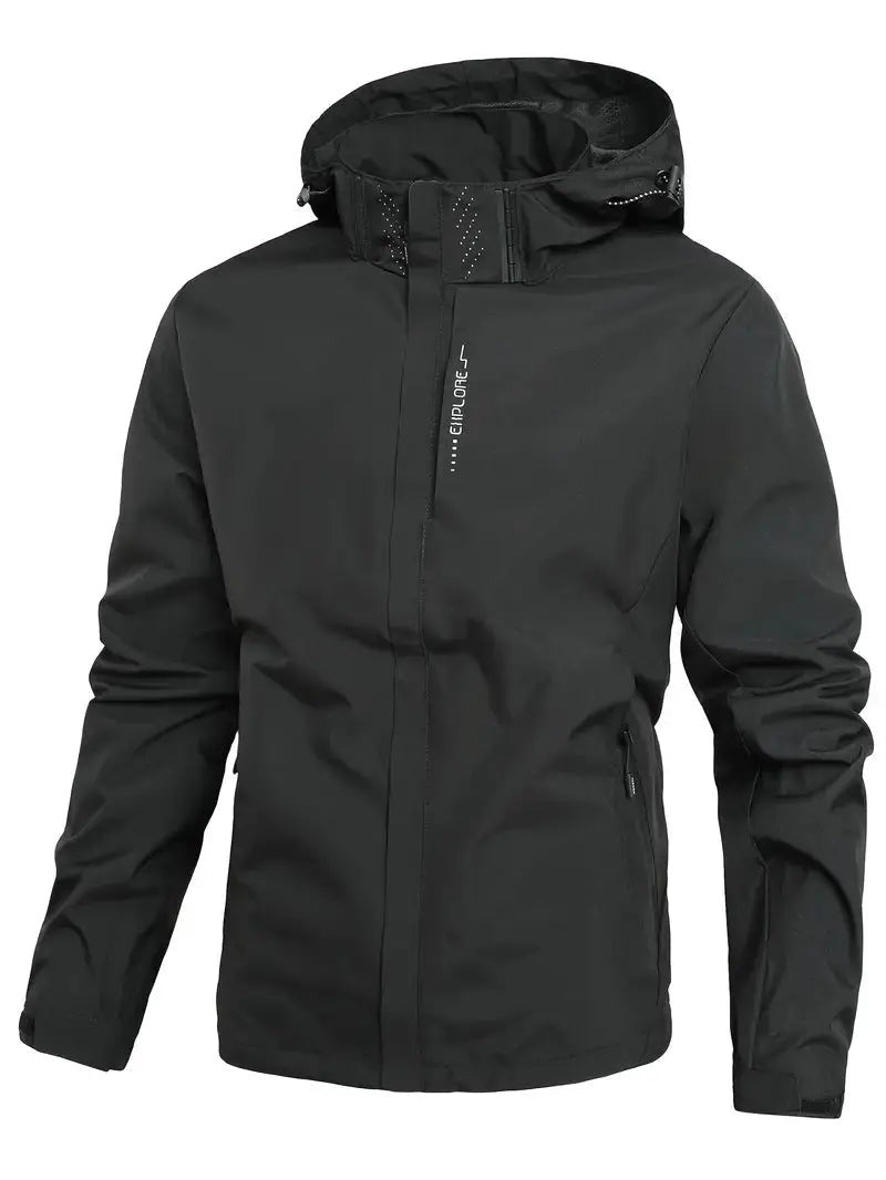 Rain Jacket – Wind & Waterproof Unisex Outdoor Shell