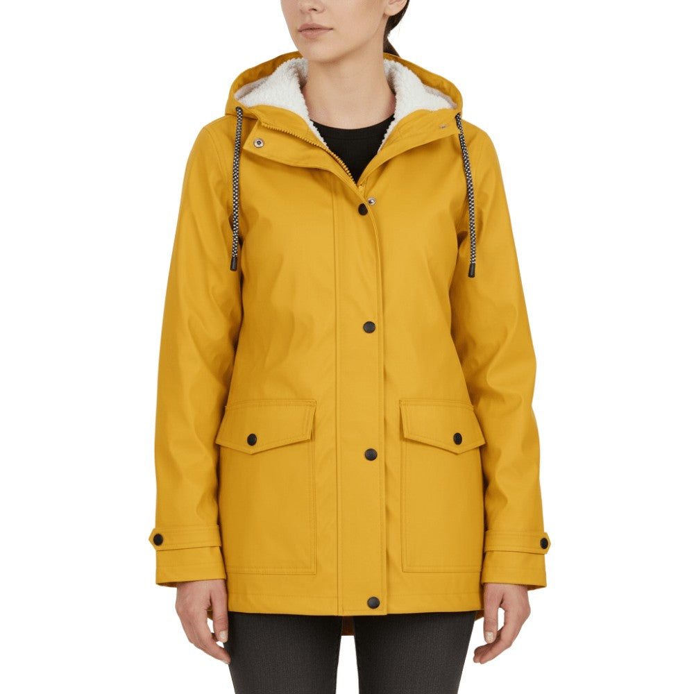 Women's Waterproof Rain Jacket – Hooded Windproof Storm Coat