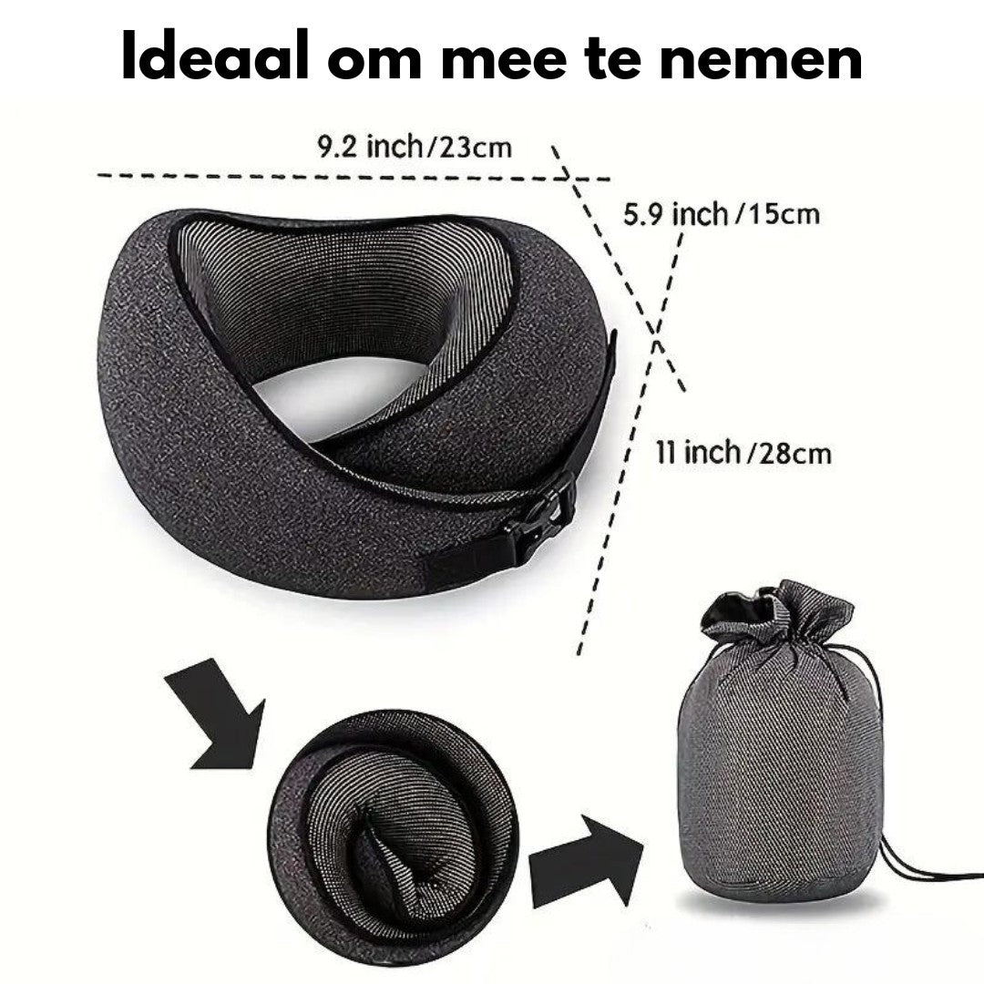 Travel Neck Pillow – 360° Support Flight Cushion