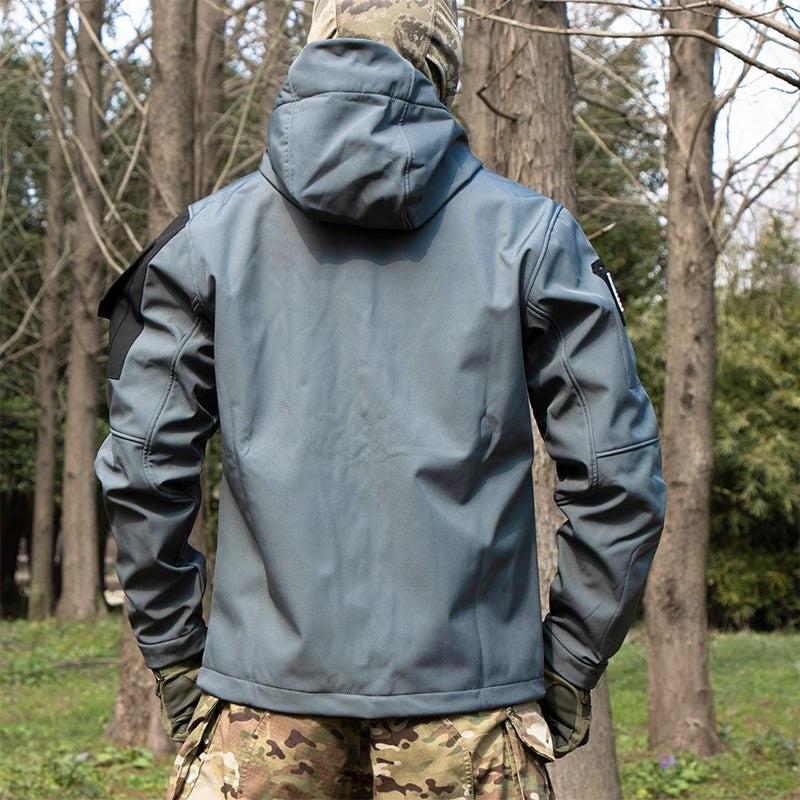 Tactical Jacket – Men's 5-in-1 Waterproof Softshell Winter Coat