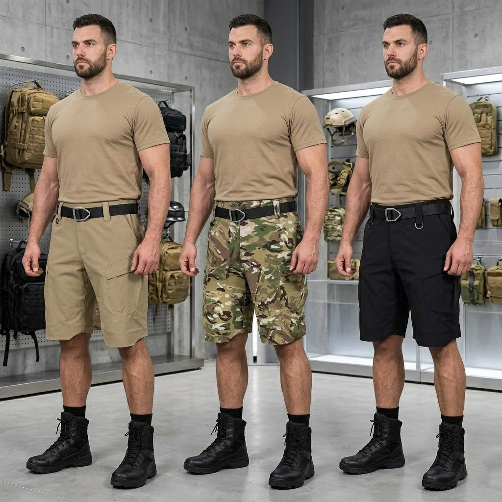 Quick-Dry Tactical Shorts – Men's All-Terrain Cargo Shorts