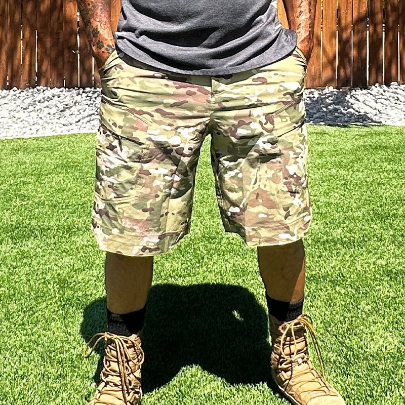 Quick-Dry Tactical Shorts – Men's All-Terrain Cargo Shorts