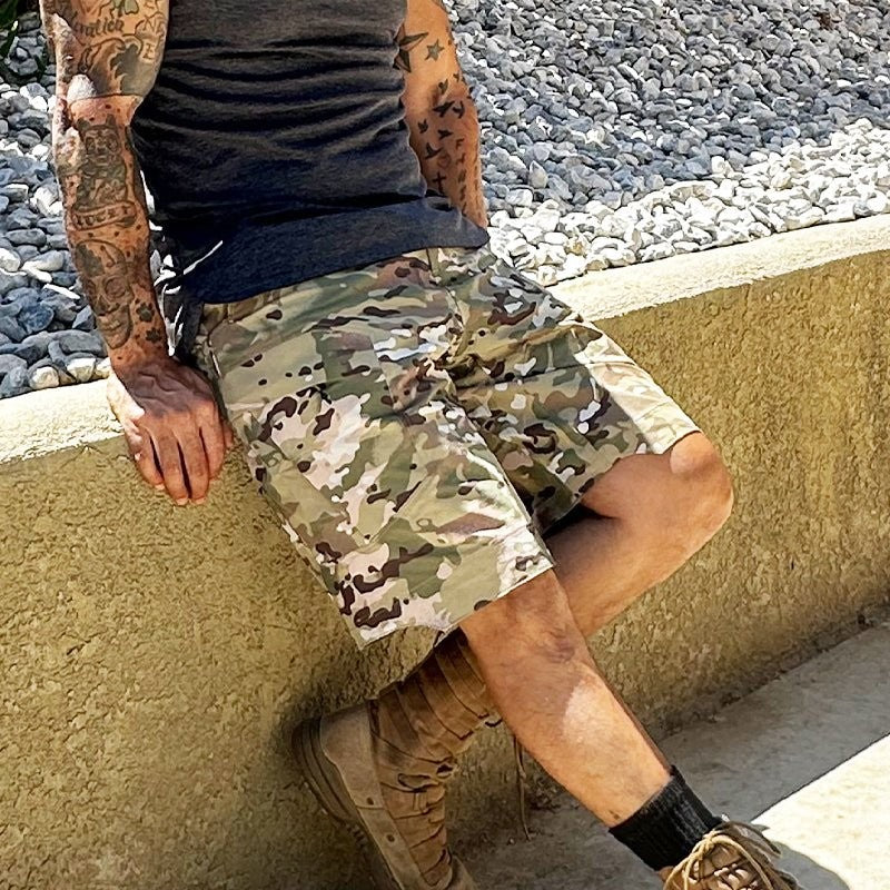Quick-Dry Tactical Shorts – Men's All-Terrain Cargo Shorts