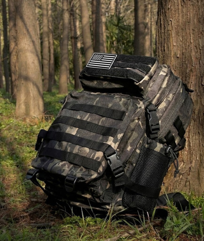 Tactical Backpack 45L – Waterproof 900D Assault Rucksack