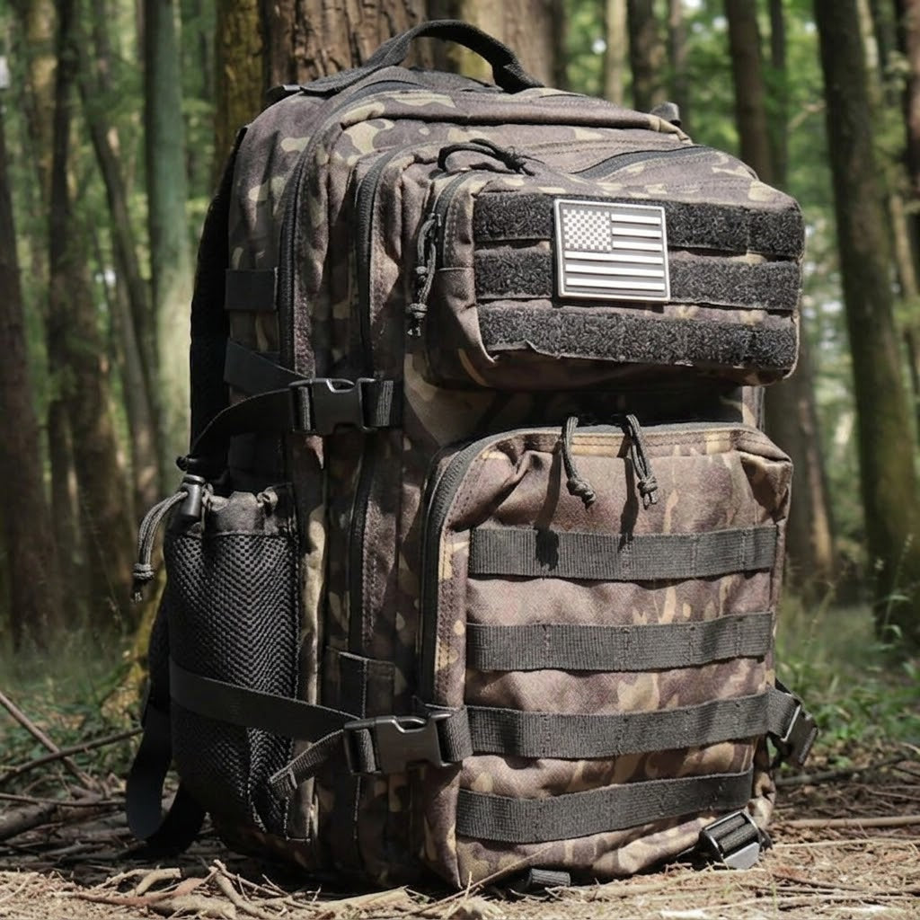Tactical Backpack 45L – Waterproof 900D Assault Rucksack