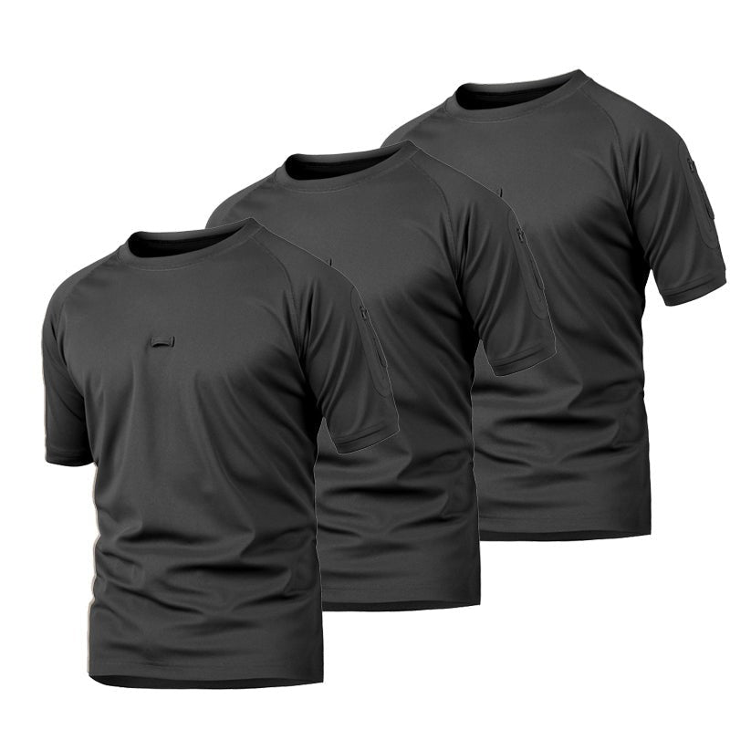 Tactical Shirt 3-Pack – Men's Quick-Dry Moisture-Wicking
