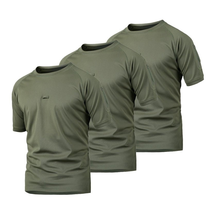 Tactical Shirt 3-Pack – Men's Quick-Dry Moisture-Wicking
