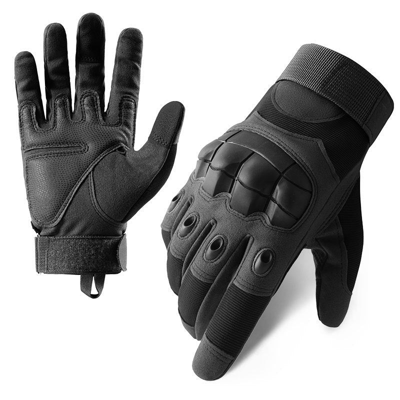 Tactical Gloves – Men's Hard Knuckle Combat Shooting Gloves