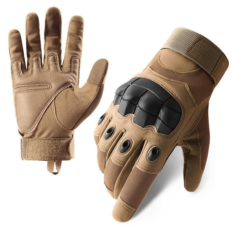 Tactical Gloves – Men's Hard Knuckle Combat Shooting Gloves