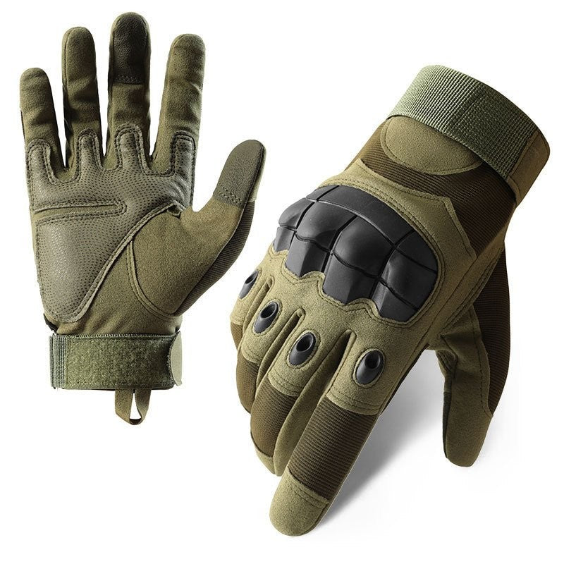 Tactical Gloves – Men's Hard Knuckle Combat Shooting Gloves