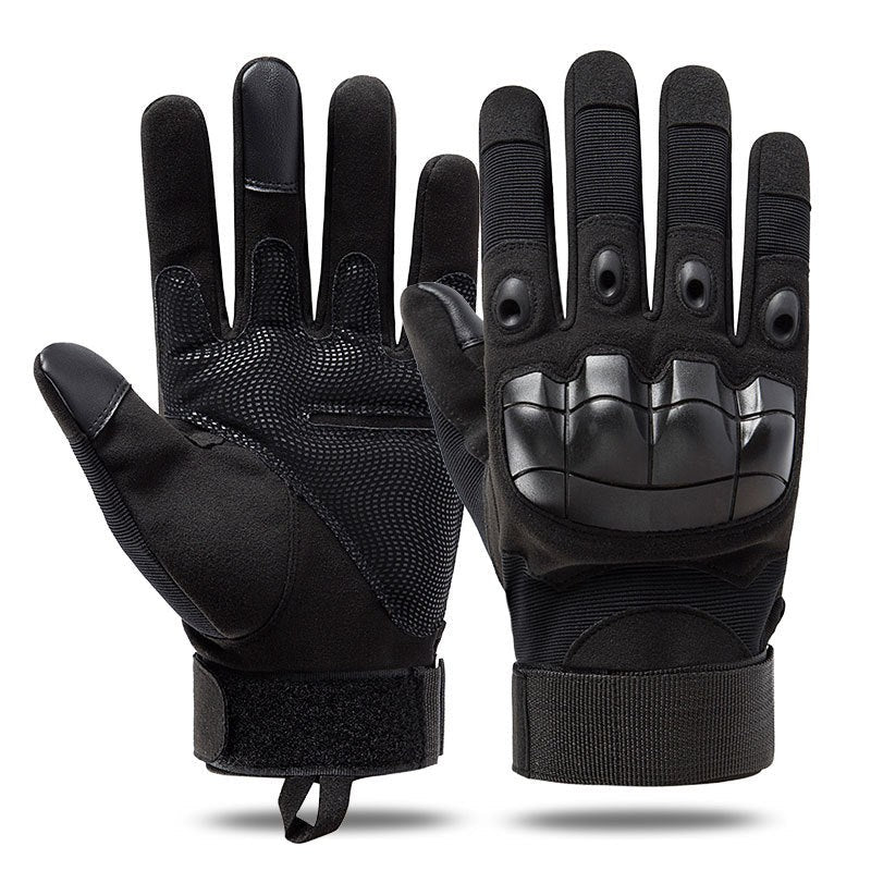 Tactical Gloves – Men's Hard Knuckle Combat Shooting Gloves