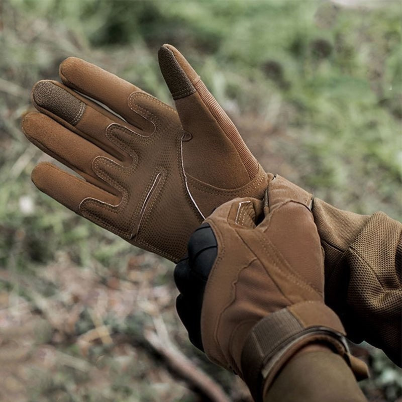 Tactical Gloves – Men's Hard Knuckle Combat Shooting Gloves