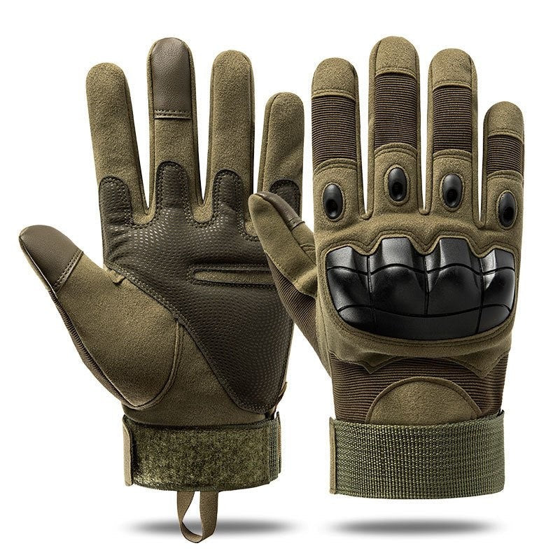 Tactical Gloves – Men's Hard Knuckle Combat Shooting Gloves