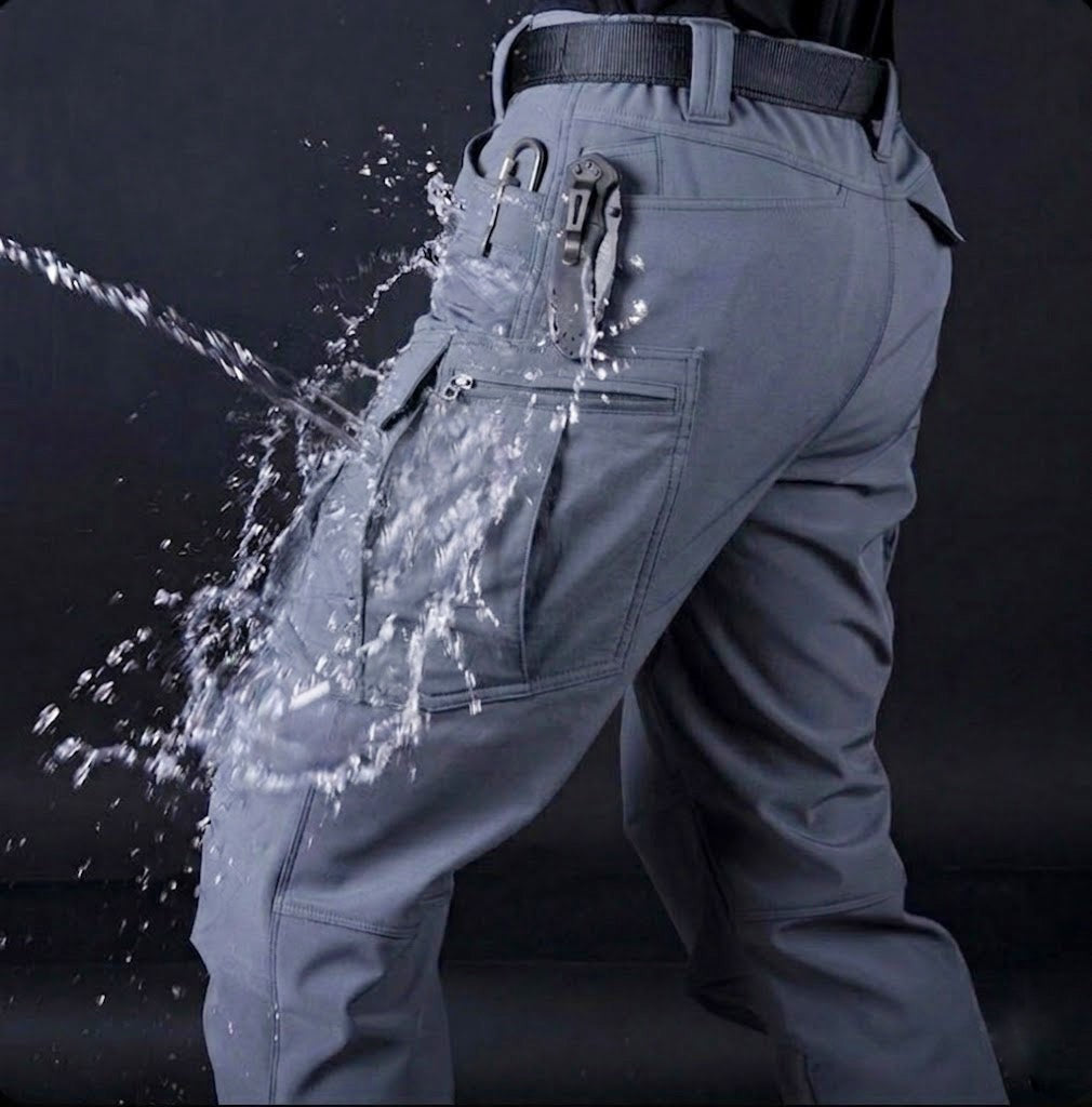 Waterproof Tactical Trousers – Men's Softshell Cargo Trousers