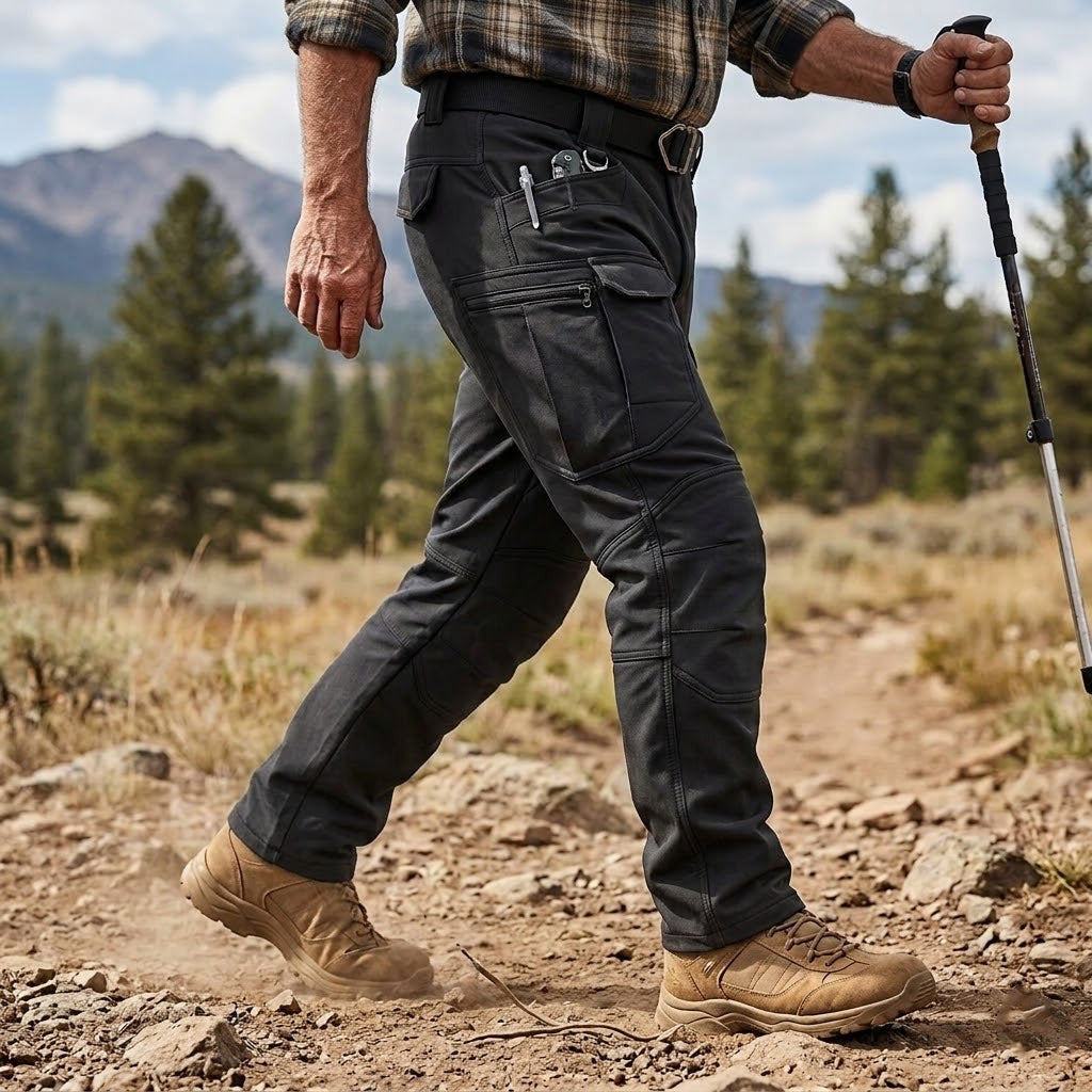 Waterproof Tactical Trousers – Men's Softshell Cargo Trousers