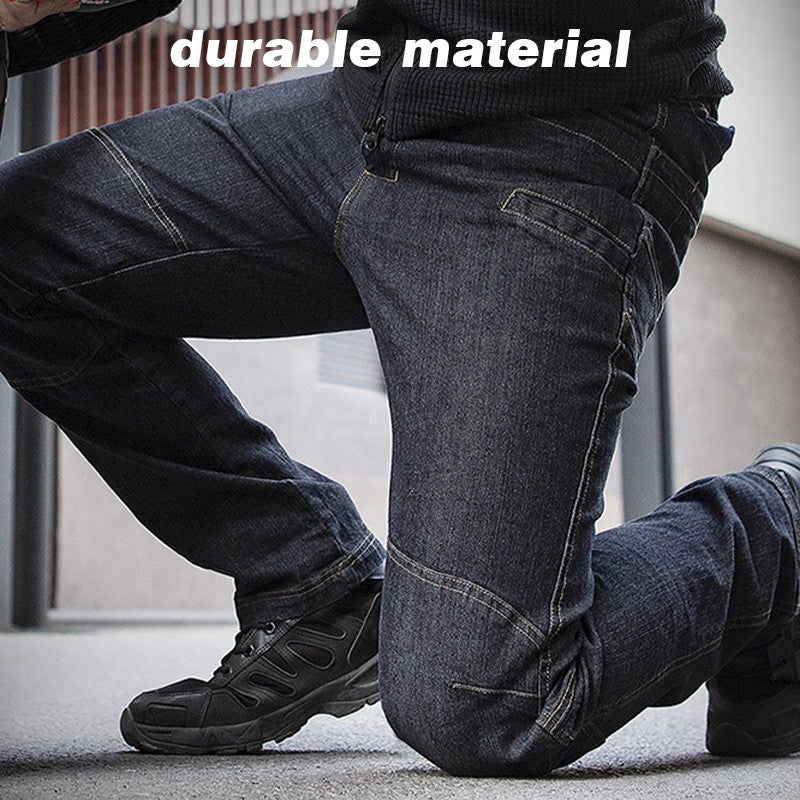 Tactical Jeans – Men's Stretch Flex Denim Combat Trousers