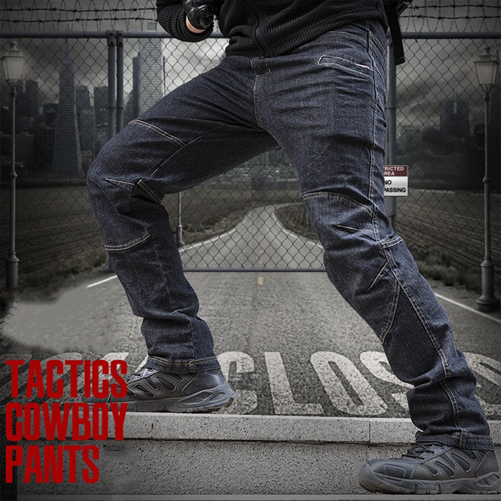 Tactical Jeans – Men's Stretch Flex Denim Combat Trousers