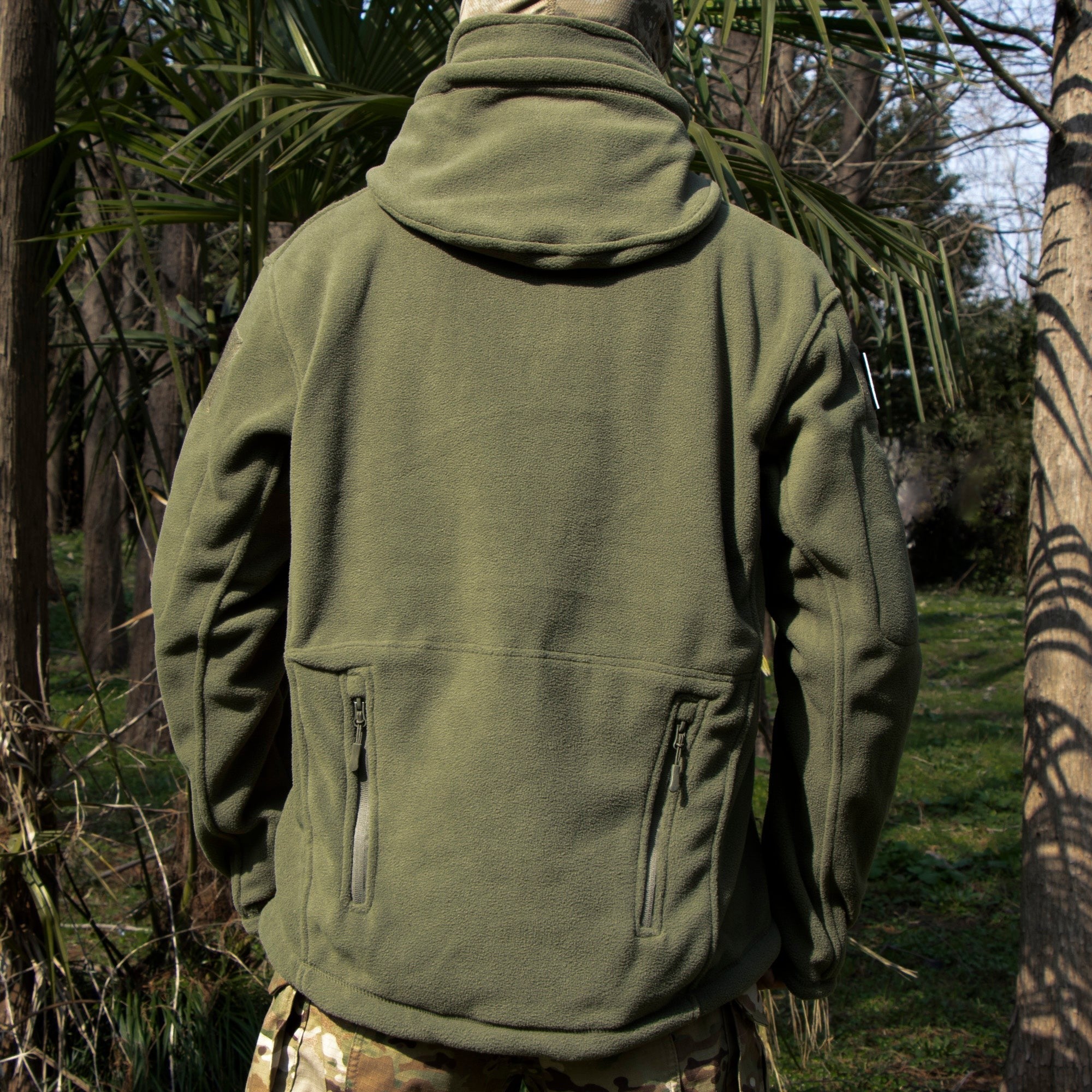 Fleece Tactical Jacket – Men's Warm Hooded Military Jacket