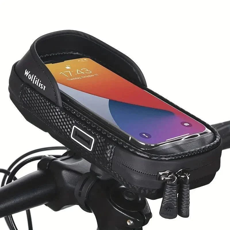 Bike Phone Mount – Water-Resistant 360 Rotatable Holder