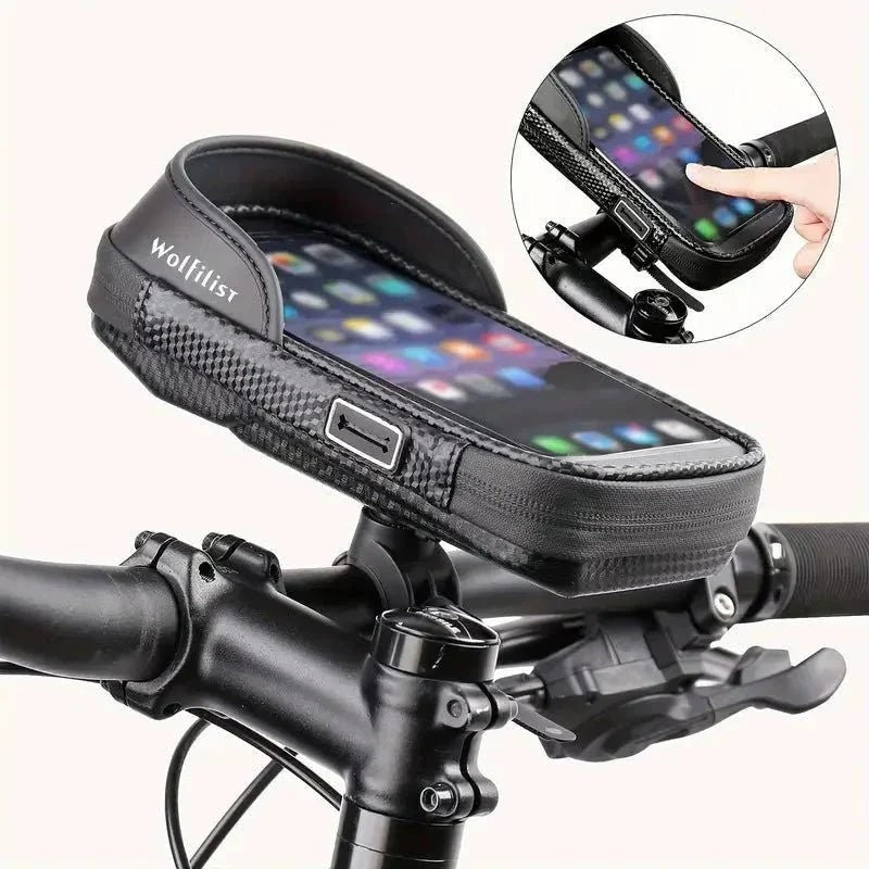 Bike Phone Mount – Water-Resistant 360 Rotatable Holder