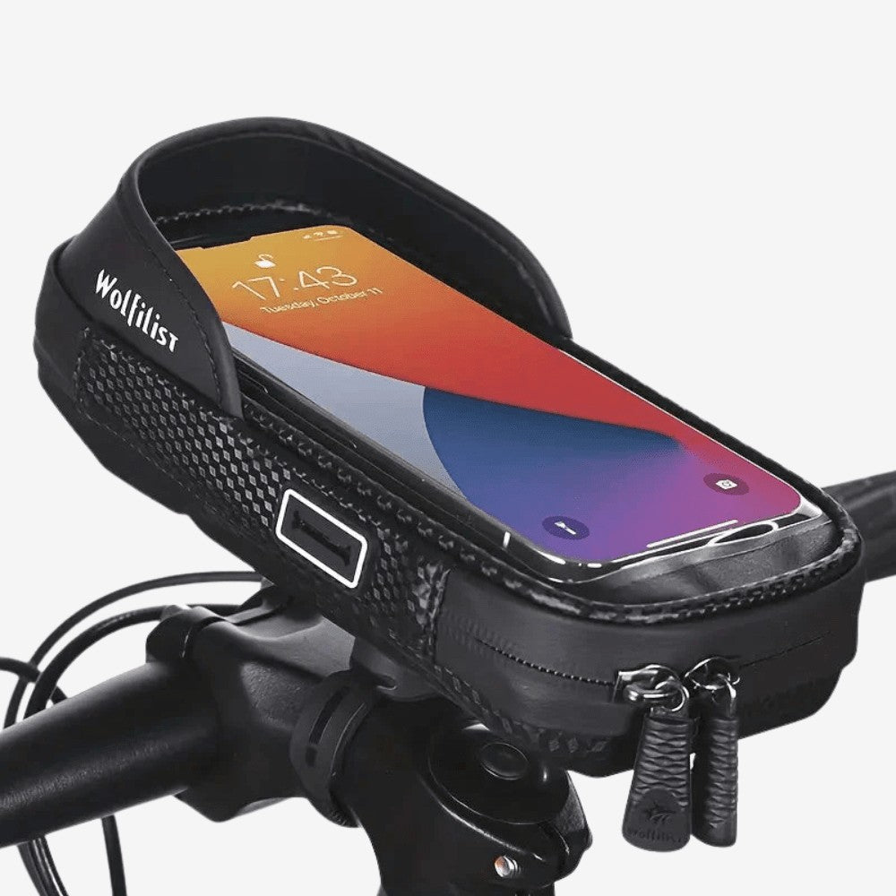 Bike Phone Mount – Water-Resistant 360 Rotatable Holder