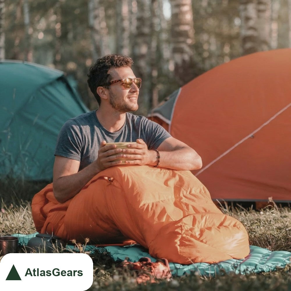 Down Sleeping Bag – Ultralight 3-Season Waterproof Bag