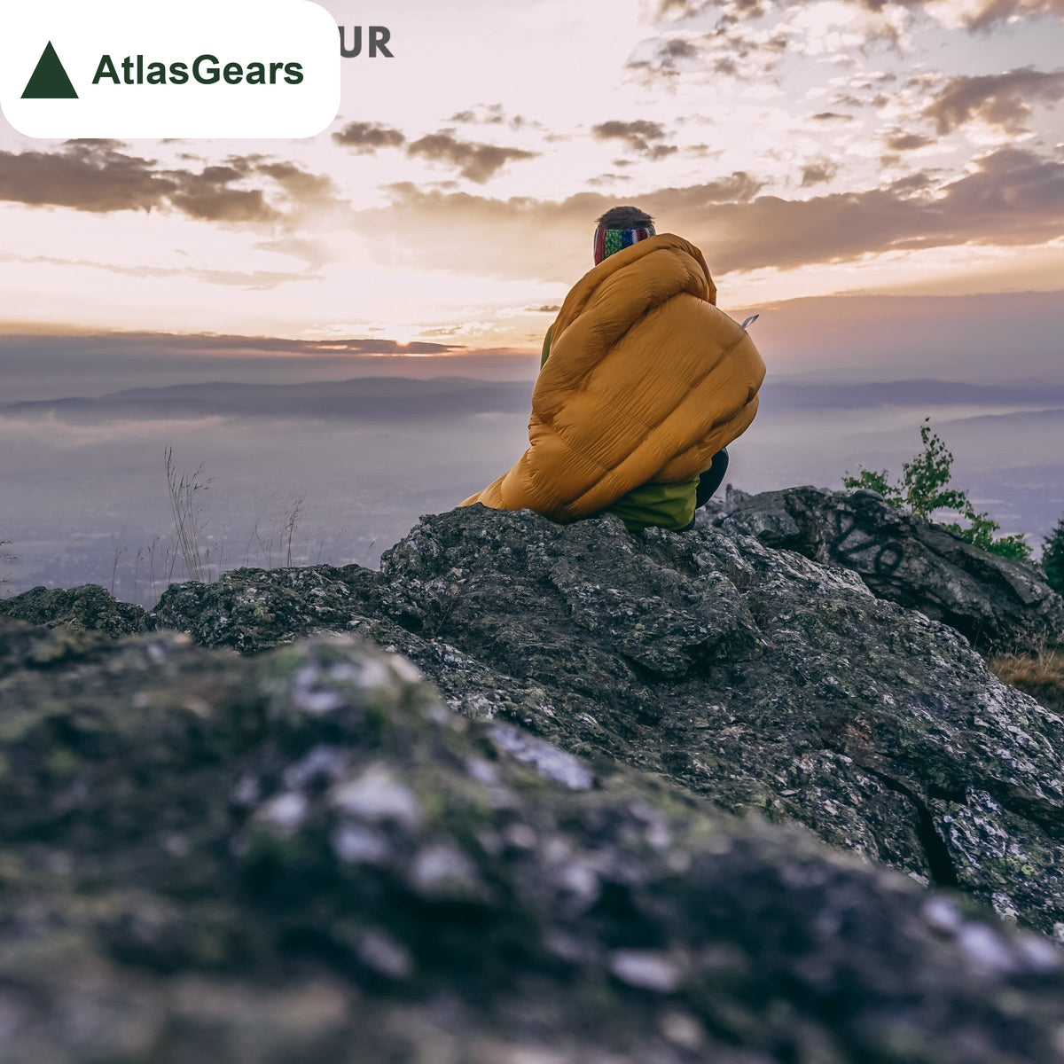 Down Sleeping Bag – Ultralight 3-Season Waterproof Bag