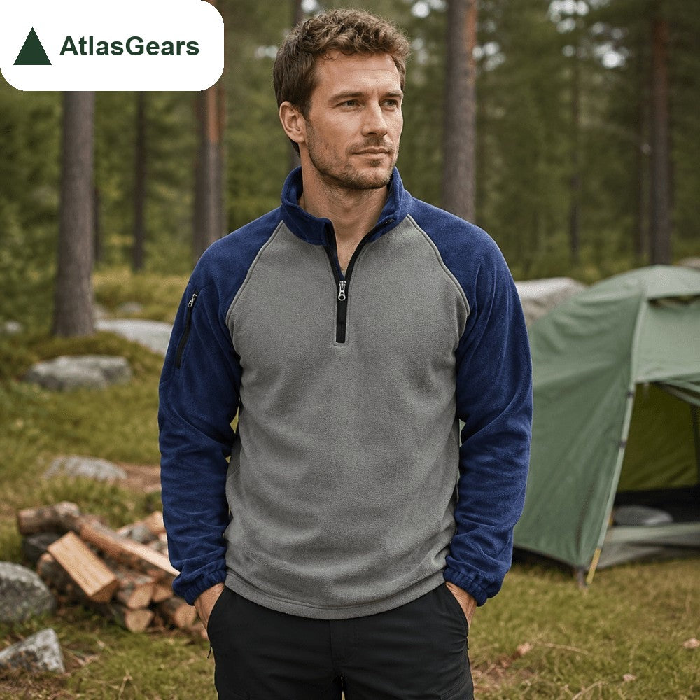 Fleece Pullover – Men's Lightweight Breathable Outdoor Fleece