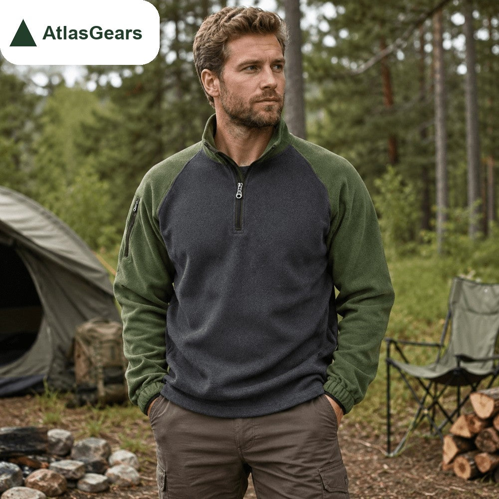 Fleece Pullover – Men's Lightweight Breathable Outdoor Fleece