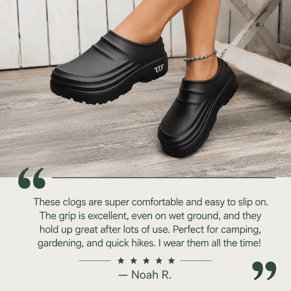 Clogs – Water-Resistant Cushioned Slip-On Garden Clogs