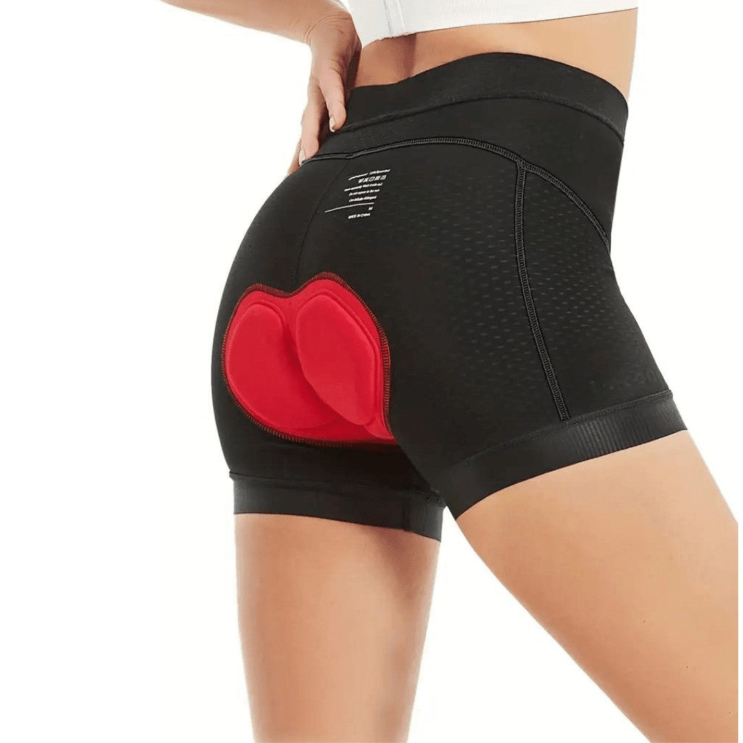 Cycling Shorts – Women's 4D Gel Padded Bike Shorts – Black