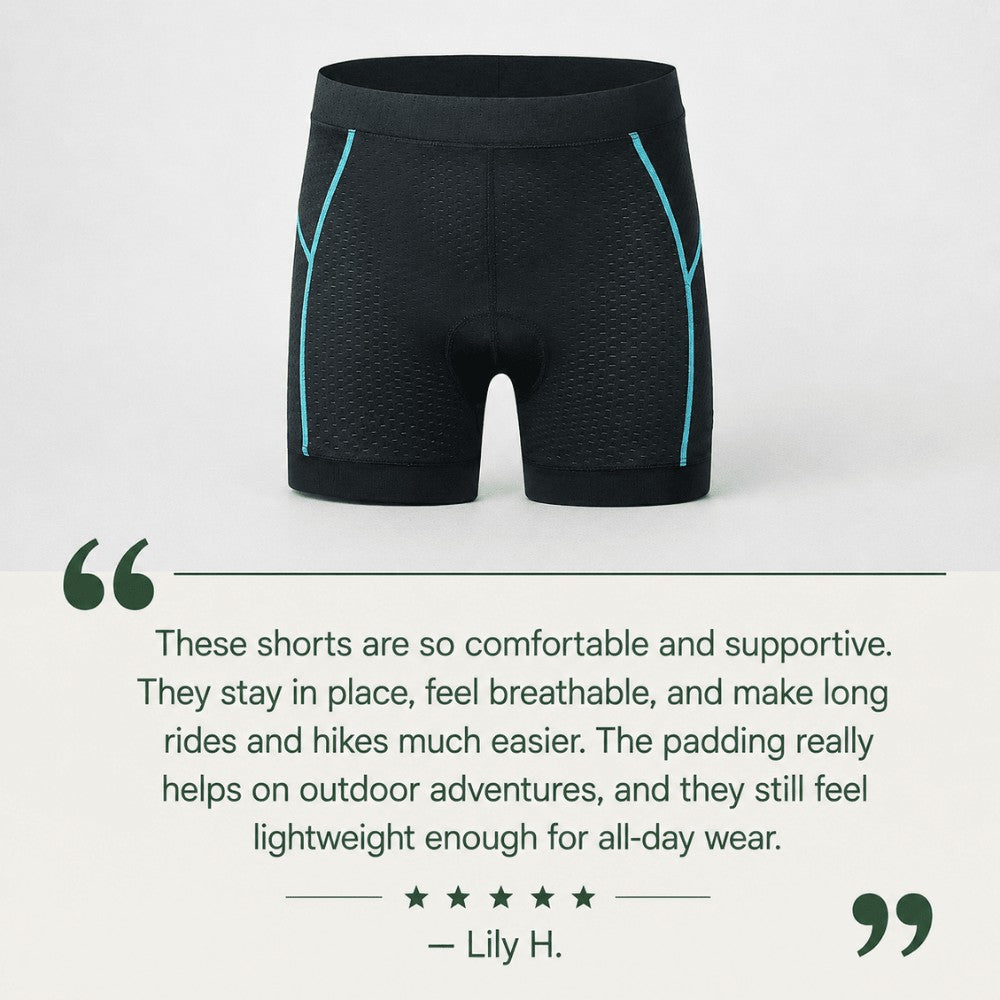 Cycling Shorts – Women's 4D Gel Padded Bike Shorts