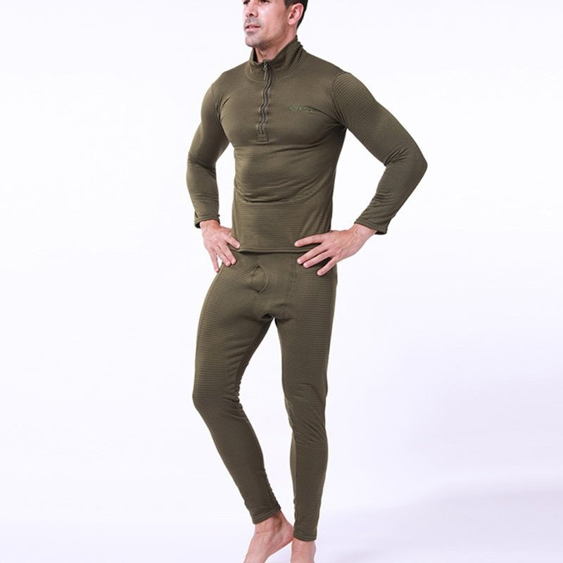 Fleece Base Layer Set – Men's Warm Thermal Underwear