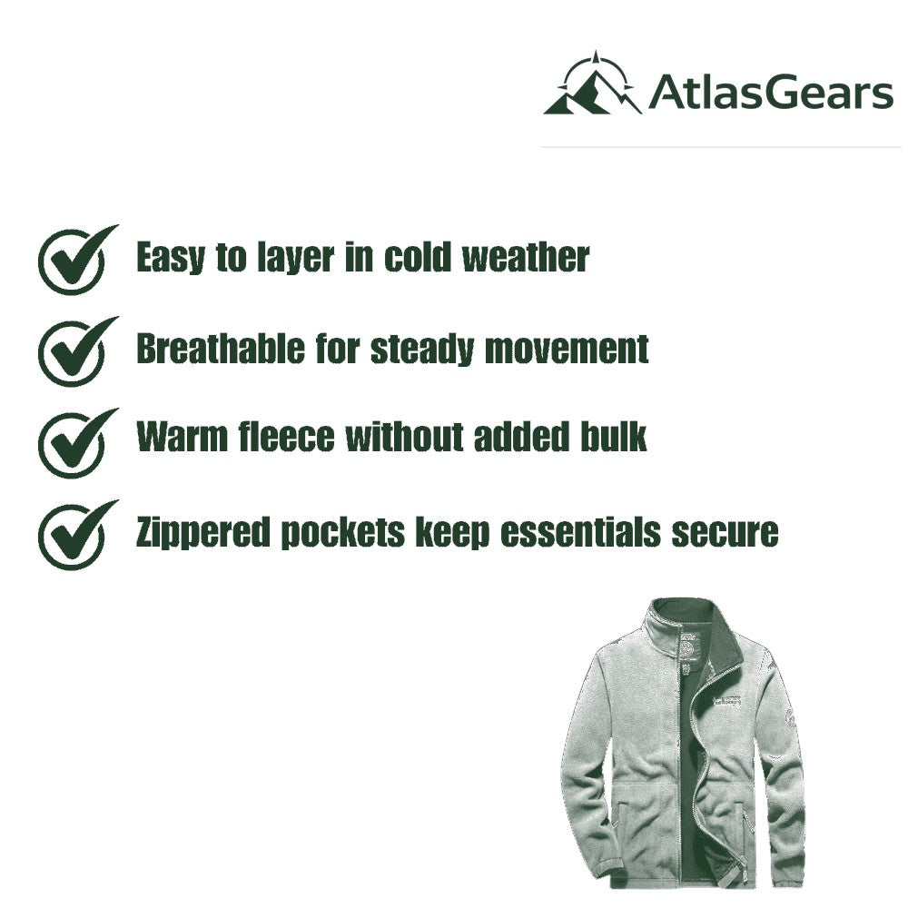 Fleece Jacket – Lightweight Breathable Thermal Fleece