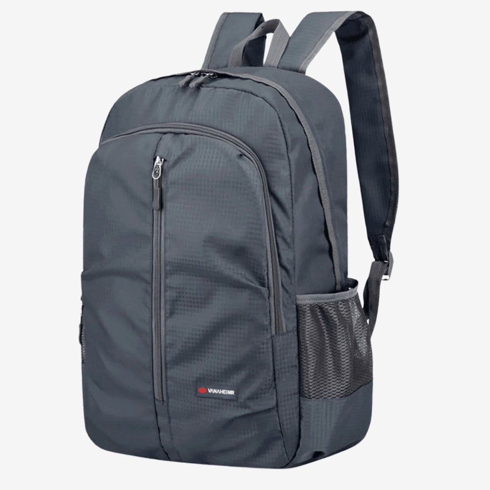 Foldable Backpack – Packable Lightweight Water-Resistant Daypack – Grey