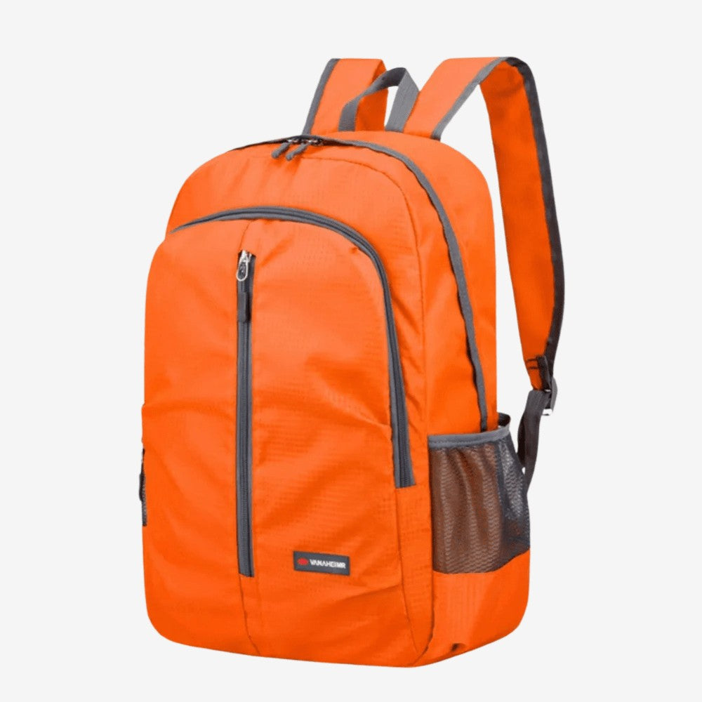 Foldable Backpack – Packable Lightweight Water-Resistant Daypack – Orange