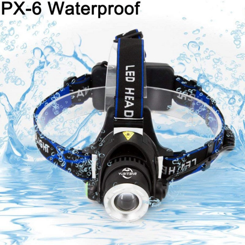 Head Torch – USB Rechargeable Trekking Headlamp