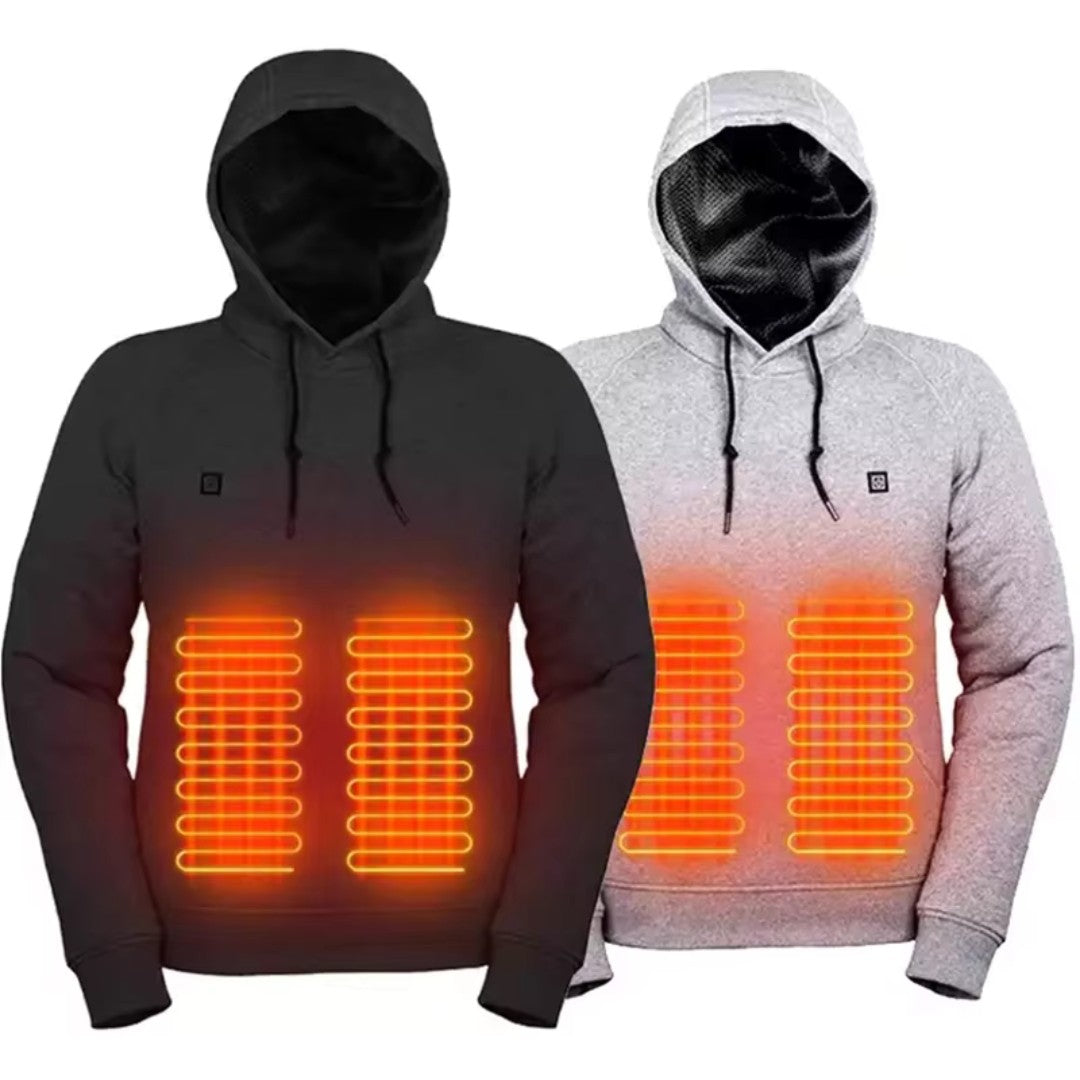 Heated Hoodie – USB Rechargeable Winter Heated Top